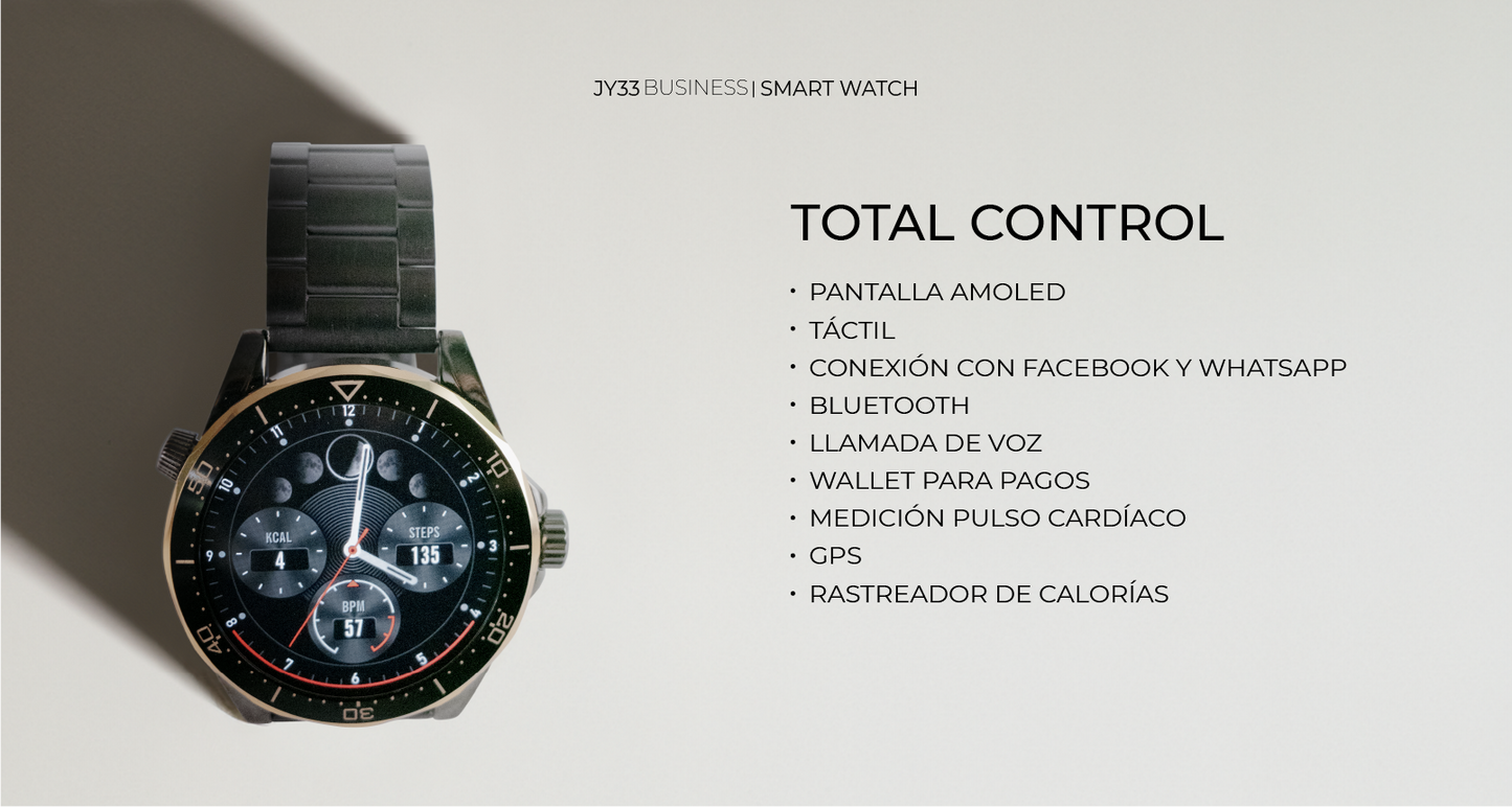📢 INCREÍBLE Oferta: JY33 Smartwatch + 3 Pulseras de Regalo